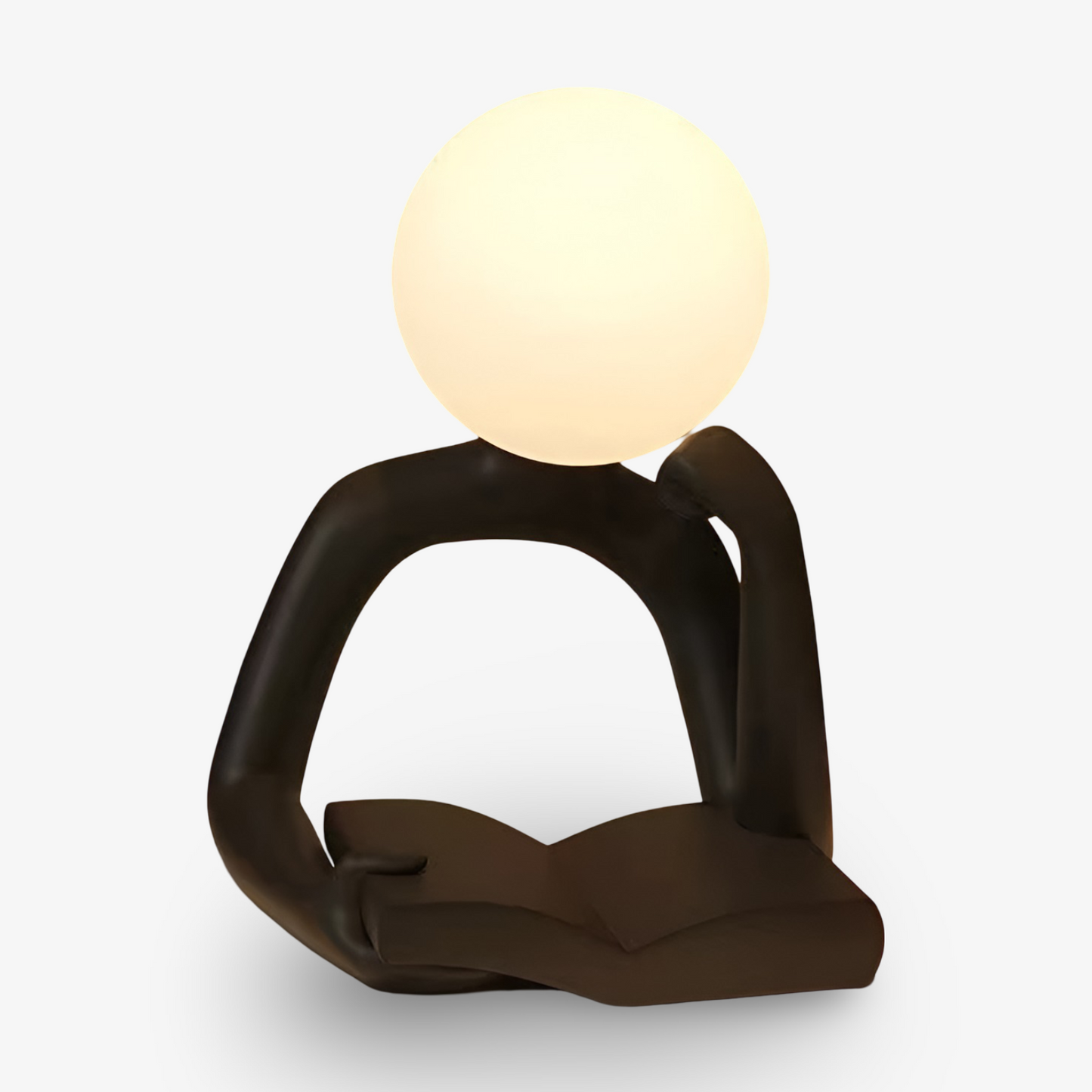 Lunara Maanbeeld – Artistieke Maan Sculptuur Tafellamp met Sfeervol Licht