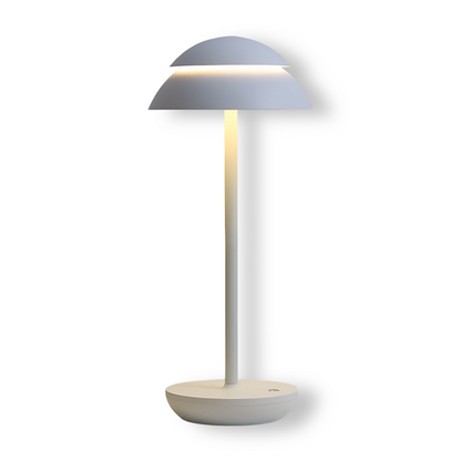 Draadloze LED Tafellamp in Parapludesign – Dimbaar, Oplaadbaar en Modern