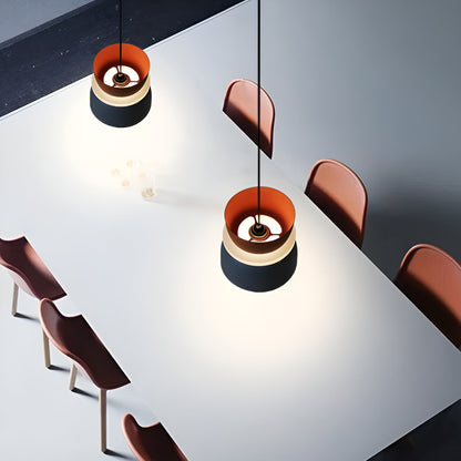 VividGlow Hanglamp – Macaron LED Designlamp van Metaal in Levendige Kleuren, Energiezuinig en Modern