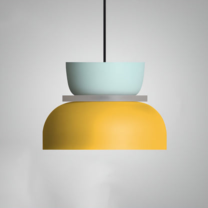 VividGlow Hanglamp – Macaron LED Designlamp van Metaal in Levendige Kleuren, Energiezuinig en Modern