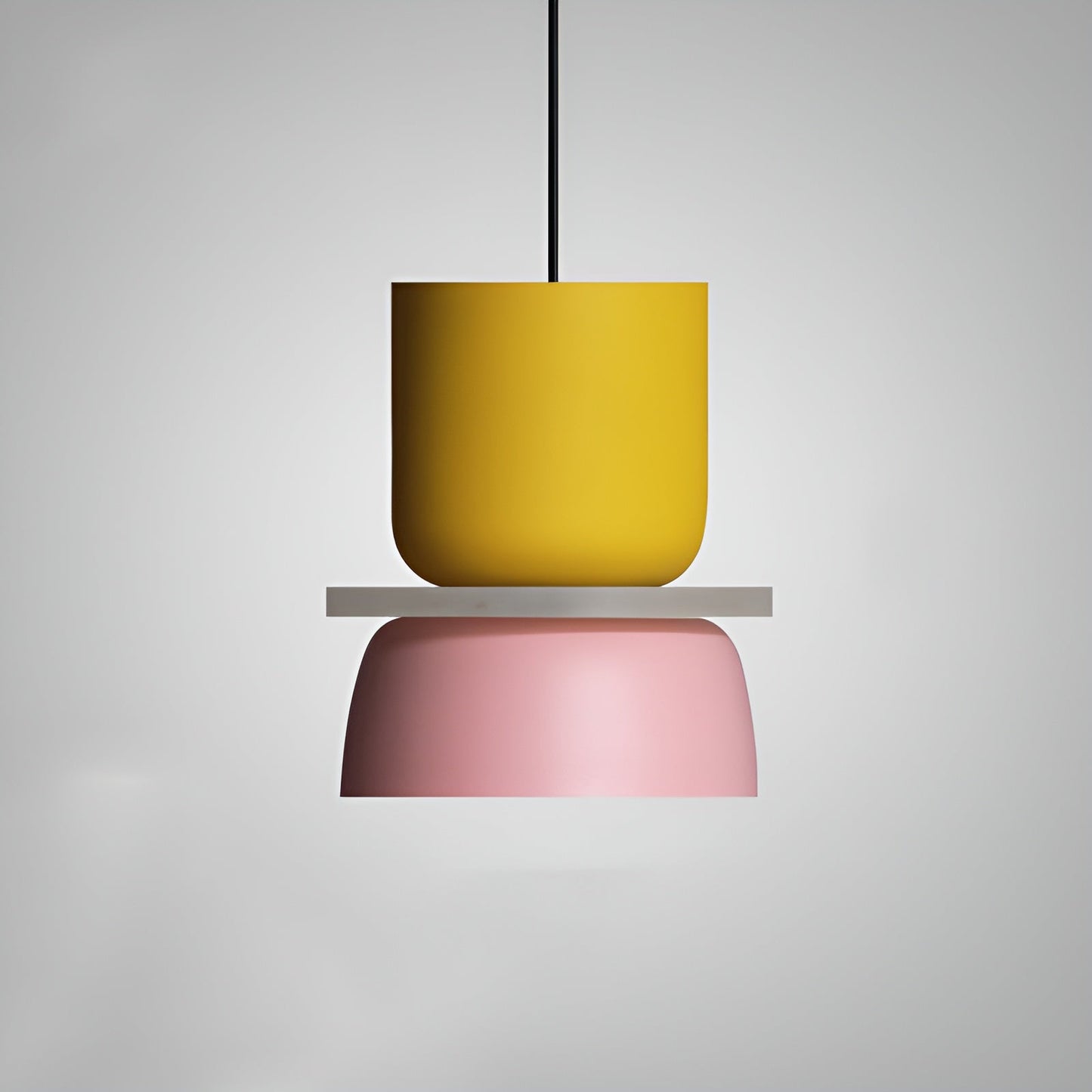 VividGlow Hanglamp – Macaron LED Designlamp van Metaal in Levendige Kleuren, Energiezuinig en Modern