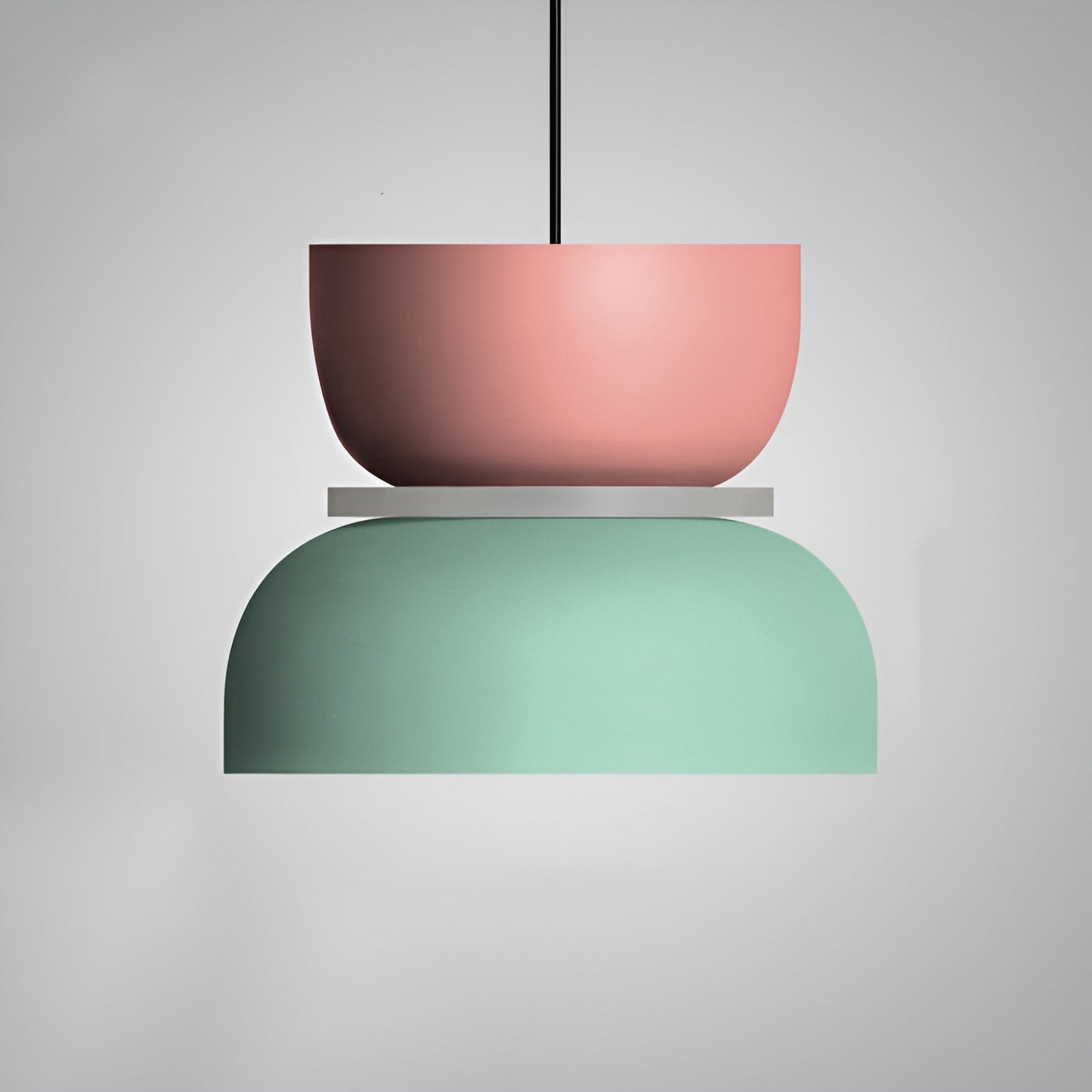 VividGlow Hanglamp – Macaron LED Designlamp van Metaal in Levendige Kleuren, Energiezuinig en Modern
