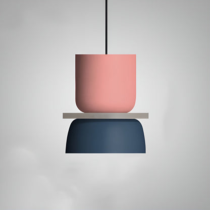 VividGlow Hanglamp – Macaron LED Designlamp van Metaal in Levendige Kleuren, Energiezuinig en Modern