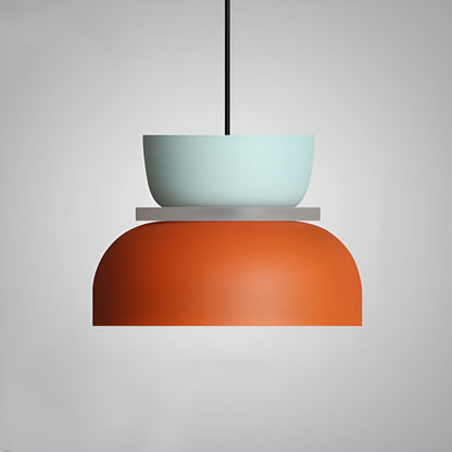 VividGlow Hanglamp – Macaron LED Designlamp van Metaal in Levendige Kleuren, Energiezuinig en Modern