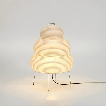 Zen Glow Rijstpapier Vloerlamp – Japanse Minimalistische Sfeer