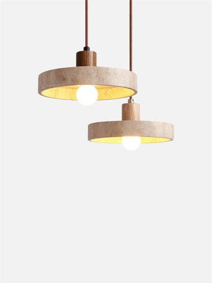 Susuki Élégance Hanglamp – Minimalistische Verfijning met Natuurlijke Materialen