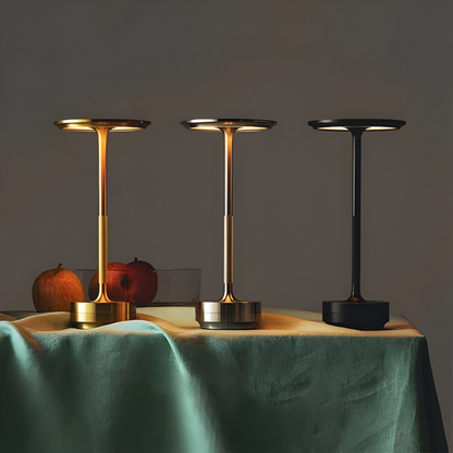 Lumora tafellamp – draadloze designlamp met touchbediening en dimbaar ledlicht