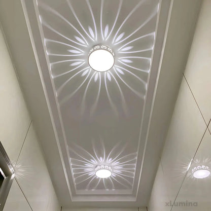 Moderne LED Plafondlamp - Ultravlak Design met Warm of Koel Licht voor Gang, Entree en Balkon