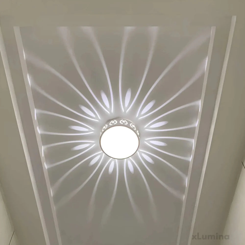 Moderne LED Plafondlamp - Ultravlak Design met Warm of Koel Licht voor Gang, Entree en Balkon