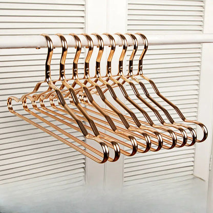 Kleerhangers – Messingkleurig Metaal (Set van 5)