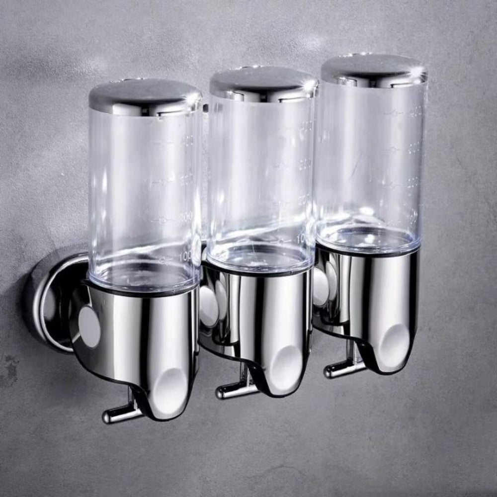 Moderne Wandzeepdispenser van RVS - Minimalistisch Accessoire voor de Badkamer