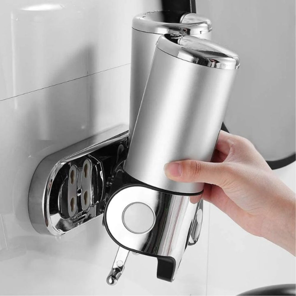 Moderne Wandzeepdispenser van RVS - Minimalistisch Accessoire voor de Badkamer