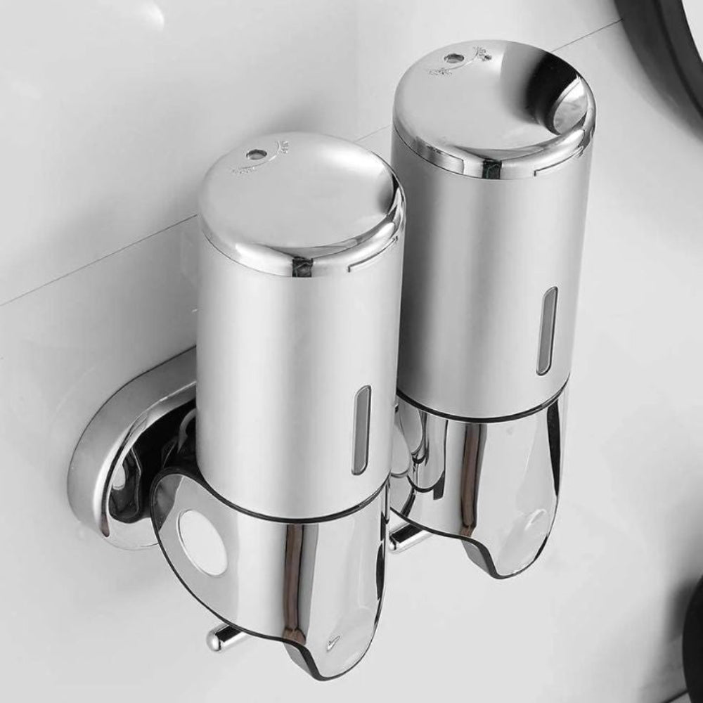 Moderne Wandzeepdispenser van RVS - Minimalistisch Accessoire voor de Badkamer