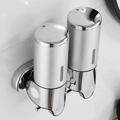 Moderne Wandzeepdispenser van RVS - Minimalistisch Accessoire voor de Badkamer
