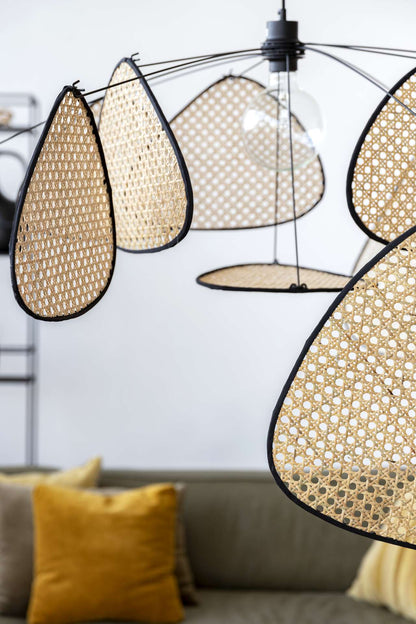 Riviera Rotan Hanglamp – Natuurlijke Warmte en Organisch Design