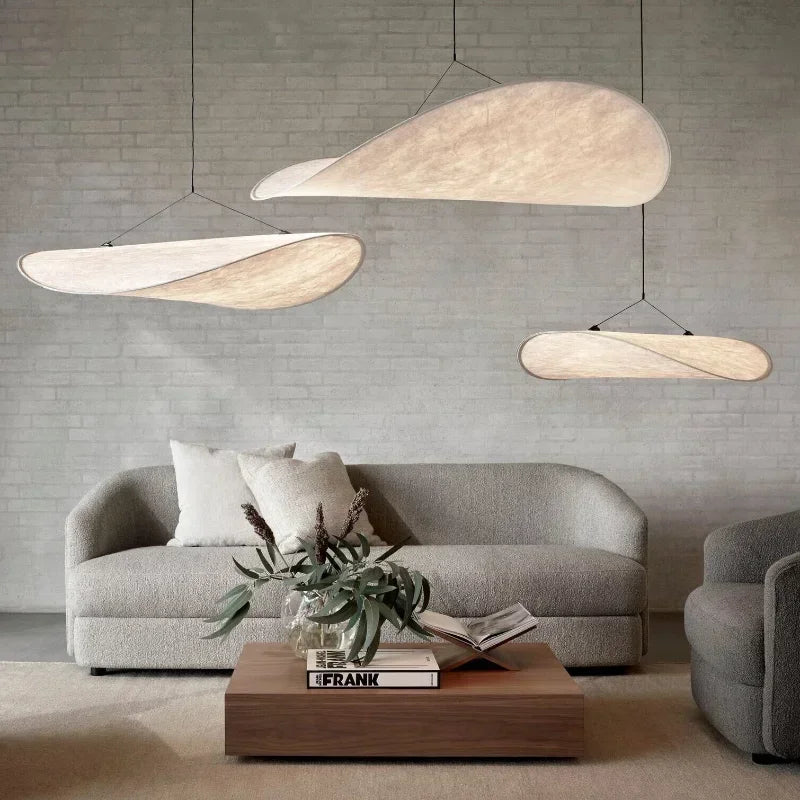 LumaVela Handgemaakte Organische Hanglamp – Design Verlichting van Textiel