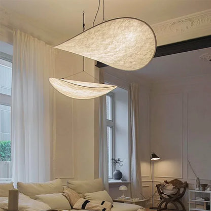LumaVela Handgemaakte Organische Hanglamp – Design Verlichting van Textiel
