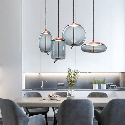 Design Hanglamp Rose Goud LED - Sfeervolle Verlichting voor Eetkamer