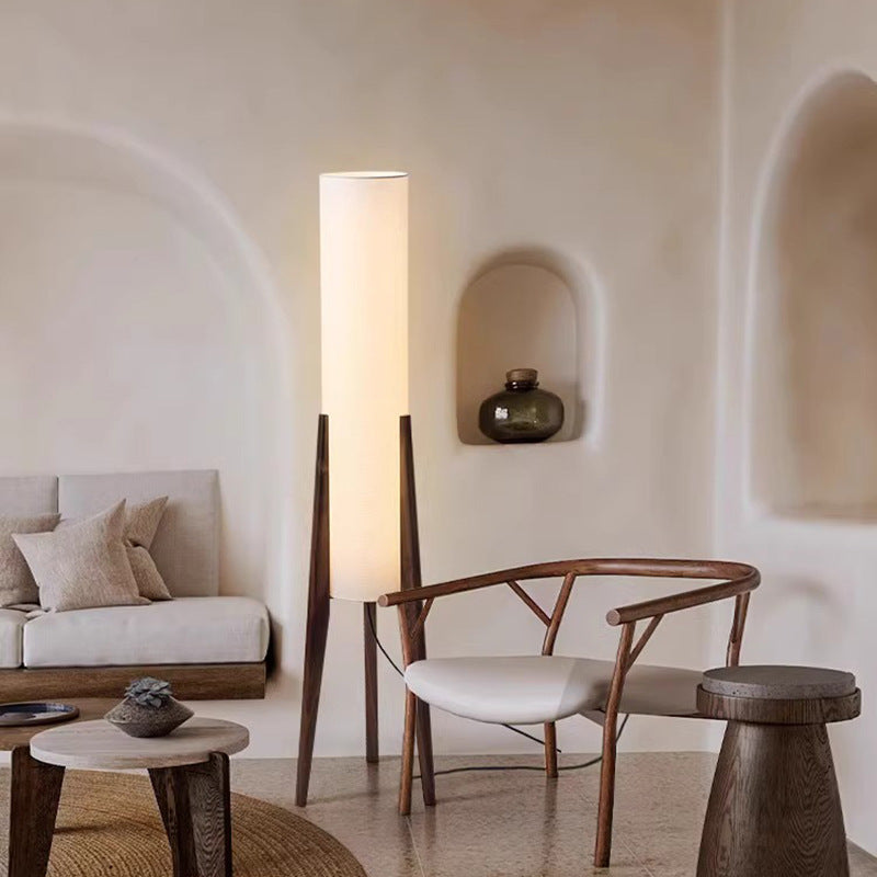 WabiSabi | Elegant Traditional Wooden Floor Lamp 3