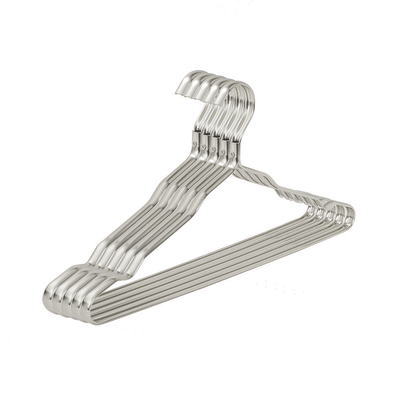 Kleerhangers – Messingkleurig Metaal (Set van 5)