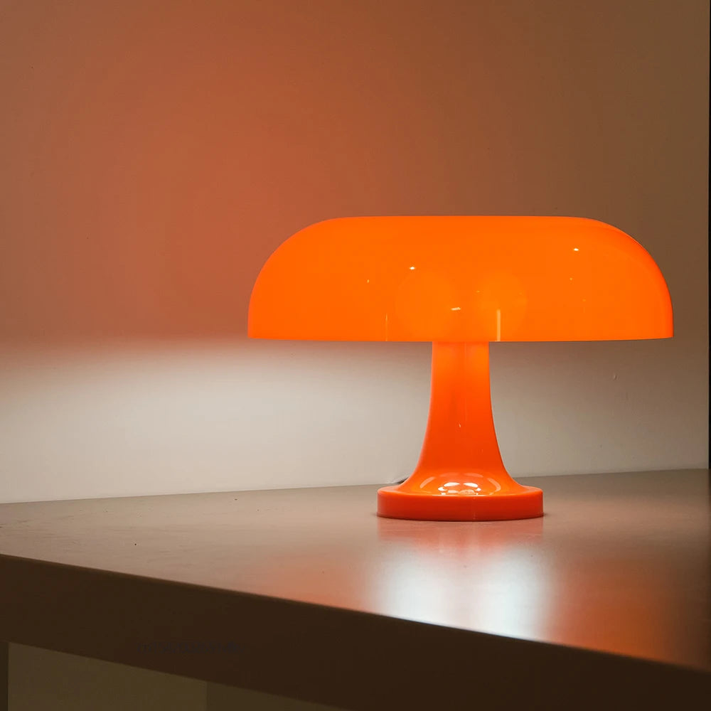 Oplaadbare Tafellamp met Dimbare Driekleurige Verlichting - Modern Bauhaus Design, USB-C, Duurzaam Materiaal