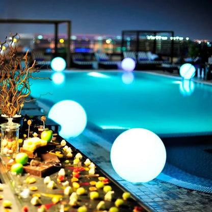 Aurora Garden Sphere – LED Buitenlamp met 16 Kleuren en Afstandsbediening