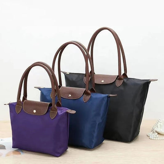 Dames Schoudertas – Opvouwbare & Ruime Shopper van Lichtgewicht Materiaal | Stijlvol, Duurzaam & Comfortabel voor Dagelijks Gebruik of Reizen