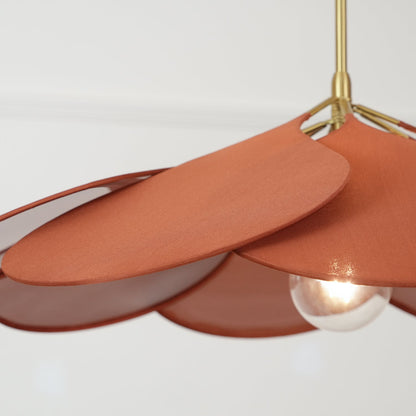 Bloom Leaf Hanglamp – Elegante Bloemvormige Verlichting met Natuurlijke Accenten