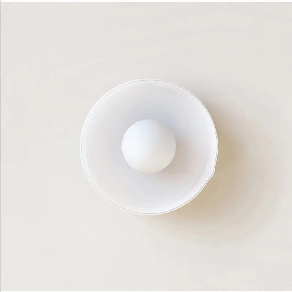 Minimalistische Glazen Plafondlamp - Scandinavisch Design & Duurzaam