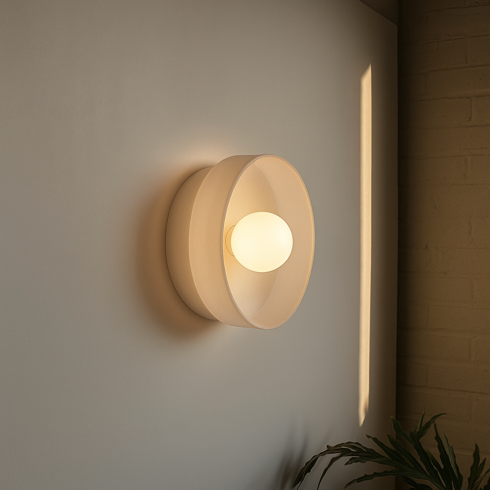 Minimalistische Glazen Plafondlamp - Scandinavisch Design & Duurzaam