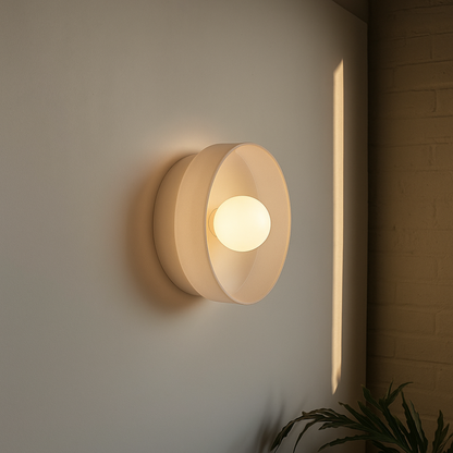 Minimalistische Glazen Plafondlamp - Scandinavisch Design & Duurzaam