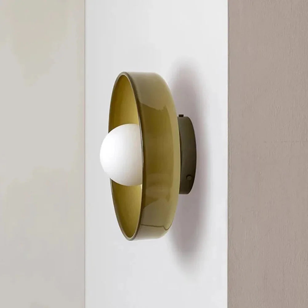 Minimalistische Glazen Plafondlamp - Scandinavisch Design & Duurzaam