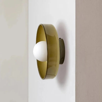 Minimalistische Glazen Plafondlamp - Scandinavisch Design & Duurzaam
