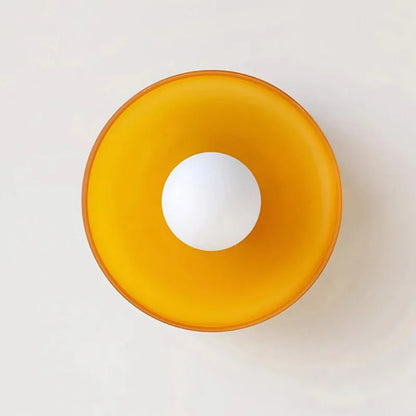 Minimalistische Glazen Plafondlamp - Scandinavisch Design & Duurzaam