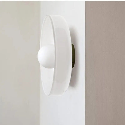 Minimalistische Glazen Plafondlamp - Scandinavisch Design & Duurzaam