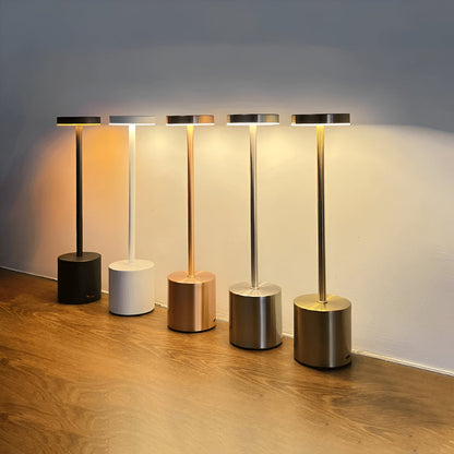 RetroGlow – Retro LED Tafellamp met Dimbare USB-oplaadbare Verlichting