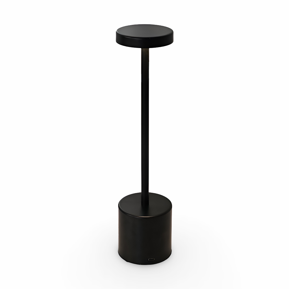 RetroGlow – Retro LED Tafellamp met Dimbare USB-oplaadbare Verlichting