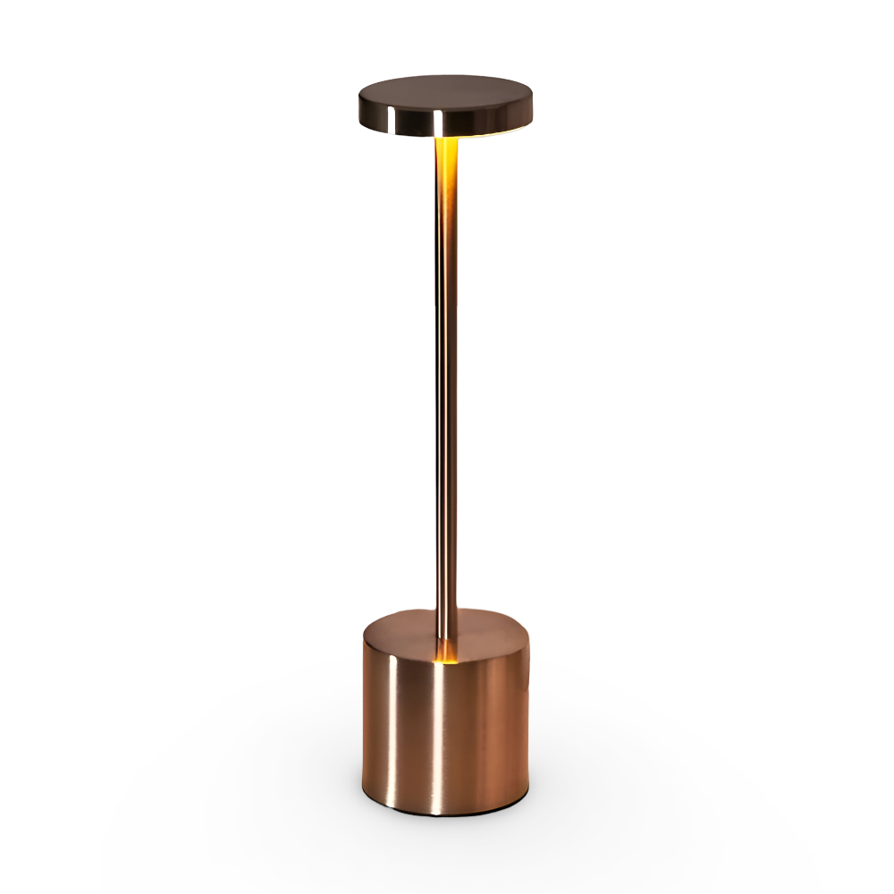 RetroGlow – Retro LED Tafellamp met Dimbare USB-oplaadbare Verlichting