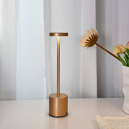 RetroGlow – Retro LED Tafellamp met Dimbare USB-oplaadbare Verlichting