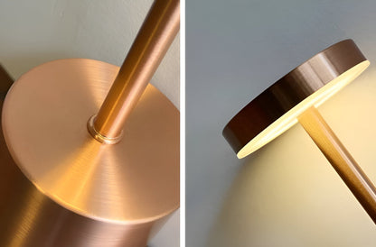 RetroGlow – Retro LED Tafellamp met Dimbare USB-oplaadbare Verlichting