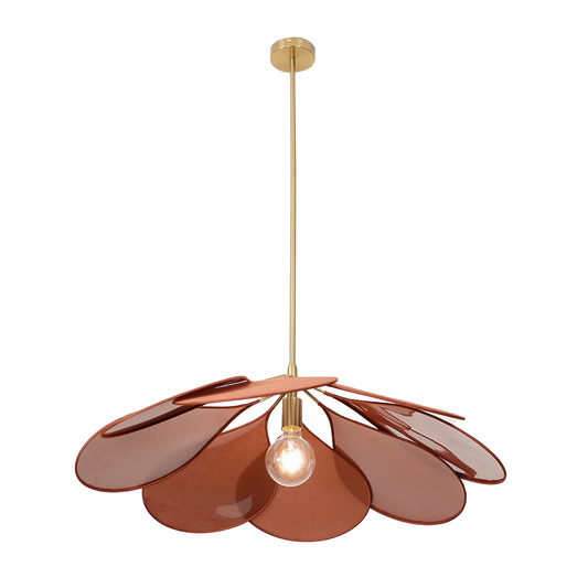 Bloom Leaf Hanglamp – Elegante Bloemvormige Verlichting met Natuurlijke Accenten
