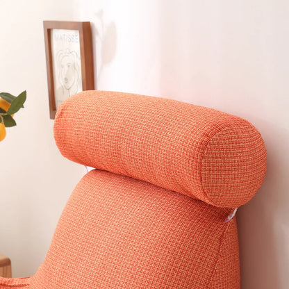 LuxeNest | Ergonomic Comfortable Reading Cushion with Side Pocket 14