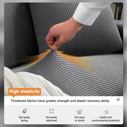 Sofa hoes – Elastische hoes van polyester & spandex, anti-slip, waterafstotend