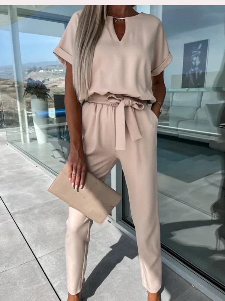 Emma | Ontspannen Jumpsuit met Tailleband 1