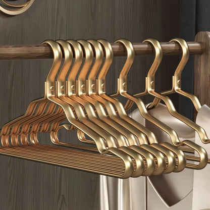 Kleerhangers – Messingkleurig Metaal (Set van 5)