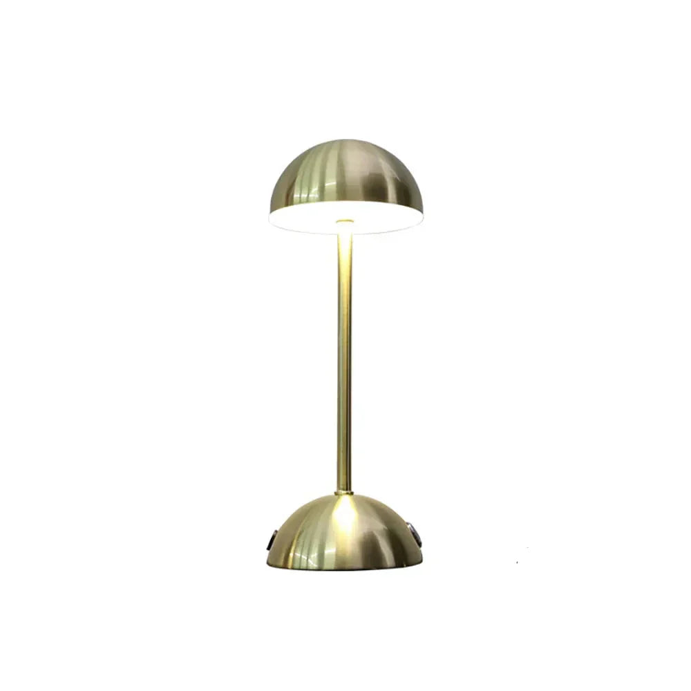 Moderne LED Tafellamp in Retro Paddenstoelvorm – Warm Licht voor Slaapkamer of Woonkamer