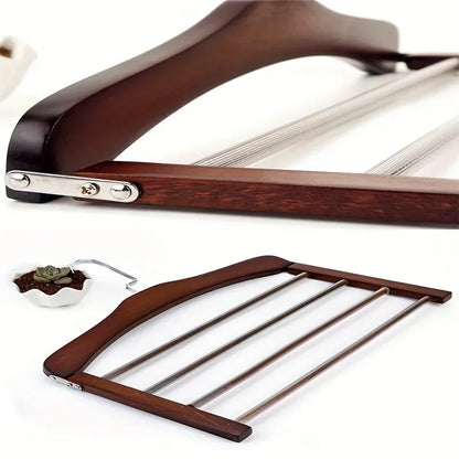 Kleerhanger – Massief Hout met Metalen Details