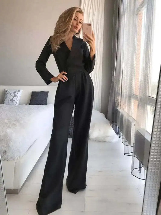 Emma | Elegante Lange Mouwen Jumpsuit 1