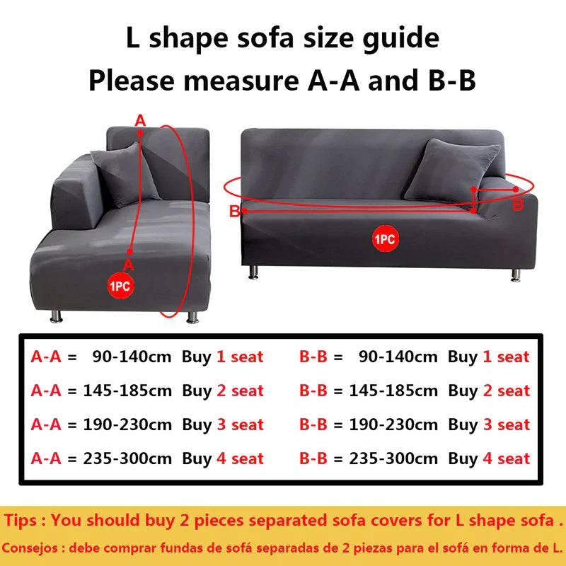 Moderne Sofahoes – Beschermhoes voor de bank in Donkergrijs, Groen, Lichtgrijs of Zwart