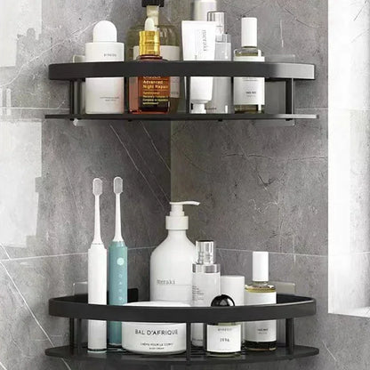 AlumiFix Douche Hoekrek – Aluminium Wandplank zonder Boren
